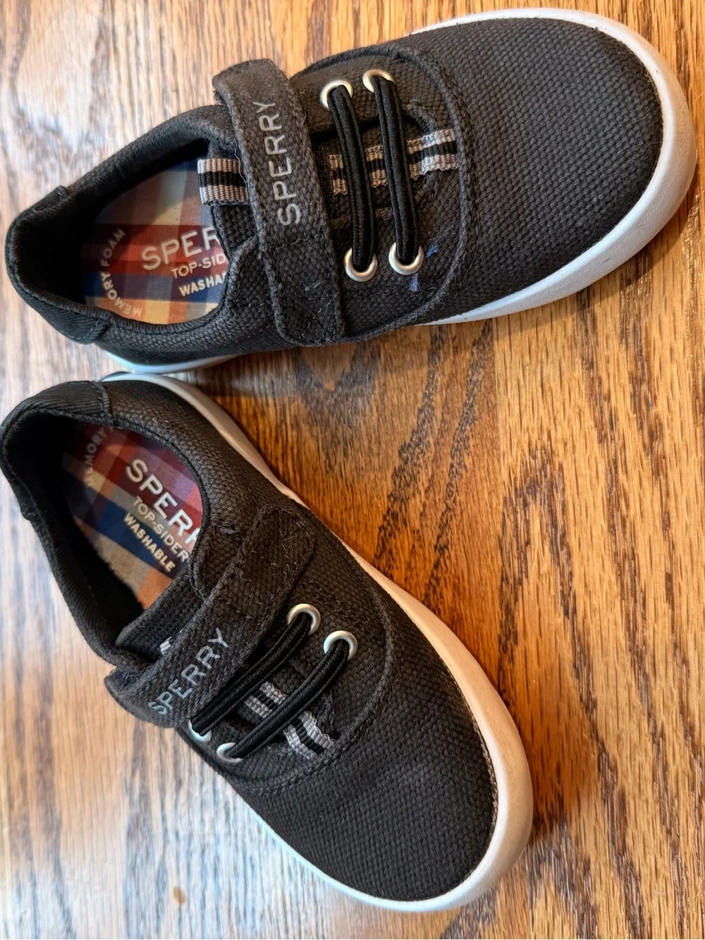 Sperry Toddler Slip-On Sneakers- Size 7.5